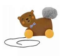 Trefl: Oso de madera para tirar