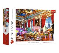 Trefl Interieur, Eiffelturm, Paris, DIY, kreative Unterhaltung, Spaß, Klassische für Erwachsene und Kinder AB 15 Jahren Puzzle, Color Colourful (33078)