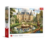Trefl - Palacio Junto al Agua - Rompecabezas de 1500 Piezas - Rompecabezas DIY, Entretenimiento Creativo, Rompecabezas clásico para Adultos y niños a Partir de 14 años