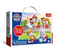 Trefl Paw Patrol, Perros Queridos-4 Rompecabezas Grandes para clasificar Formas pequeños, de 2 a 5 Piezas, para niños a Partir de 2 años, Multicolor (36136)