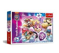 Trefl - PAW Patrol: The Mighty Movie, Héroes de la Ciudad - Puzle de 30 piezas - Puzle de colores con los personajes de la serie infantil, Entretenimiento creativo, Juego para niños a partir de 3 años