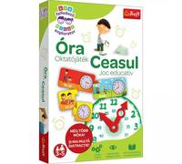 Trefl: Pequeño explorador educativo - Reloj, en húngaro y rumano