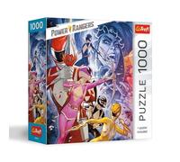 Trefl Power Rangers - Rompecabezas de 1000 piezas Good vs. Evil de 27 x 19 pulgadas, rompecabezas de bricolaje, diversión creativa, rompecabezas clásico para adultos y niños a partir de 12 años