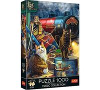 Trefl Premium Plus: Colección Mágica Witchwood Express - Rompecabezas de 1000 piezas