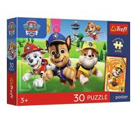 Trefl: Premium Plus Kids - Rompecabezas Patrulla Canina - 30 piezas