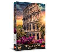 Trefl Premium Plus-Puzzle Photo Odyssey: Coliseo, anfiteatro en Roma: 1000, Serie única de fotografías, Ajuste Piezas, para Adultos y niños a Partir de 12 años, Multicolor (10857)