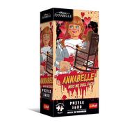 Trefl Premium Plus Quality - Hall of Horror Puzzle: Annabelle: 1000 Piezas, una Serie Llena de Terror y atmósfera Oscura, Piezas Que encajan a la perfección, para Adultos y niños Mayores de 14 años