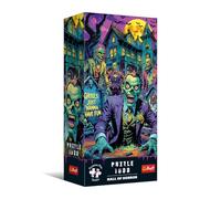 Trefl Premium Plus Quality - Hall of Horror Puzzle: Zombie - 1000 Piezas, una Serie Llena de Terror y atmósfera Oscura, Piezas Que encajan Perfectamente, para Adultos y niños a Partir de 14 años