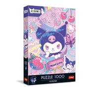 Trefl Premium Plus Quality-Kuromi Puzzle-1000 Pieces, Puzzle Series with Favourite Characters, for Adults Children Aged 14 and Above, Multicolor (12106)