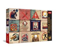 Trefl Premium Plus Quality - Pósters Retro - 1000 Piezas, Serie de Motivos atemporales, Encaje Piezas, para Adultos y niños a Partir de 14 años