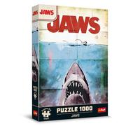 Trefl Premium Plus Quality - Puzle Jaws - 1000 Piezas, Serie de Rompecabezas con los Personajes Favoritos, para Adultos y niños a Partir de 14 años