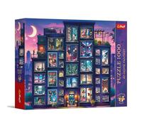Trefl Premium Plus Quality - Puzzle At-Home Fantasy: Una Noche Llena de Historias: 1000 Piezas, Serie de Motivos atemporales, para Adultos y niños a Partir de 14 años
