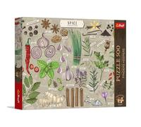 Trefl Premium Plus Quality - Puzzle Finders Keepers: Especias - 500 Piezas, Serie Motivos atemporales, Piezas Que encajan a la perfección, para Adultos y niños a Partir de 10 años
