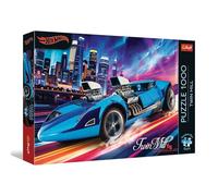 Trefl Premium Plus Quality - Puzzle Hot Wheels: Twin Mill - 1000 Piezas, Serie Motivos atemporales, Piezas Que encajan a la perfección, para Adultos y niños a Partir de 14 años