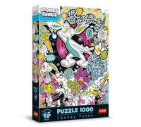 Trefl Premium Plus Quality - Puzzle Looney Tunes - 1000 Piezas, Serie de Rompecabezas con los Personajes Favoritos, para Adultos y niños a Partir de 14 años