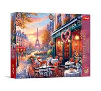Trefl Premium Plus Quality - Puzzle Love Story: Amor en París - 500 Piezas, Serie Motivos atemporales, Piezas Que encajan a la perfección, para Adultos y niños a Partir de 10 años