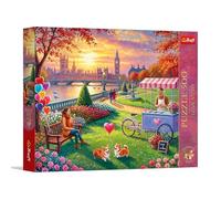Trefl Premium Plus Quality - Puzzle Love Story: Londres romántico - 500 Piezas, Serie Motivos atemporales, Piezas Que encajan a la perfección, para Adultos y niños a Partir de 10 años