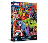 Trefl Premium Plus Quality-Puzzle Marvel Heroes-1000, Serie de Rompecabezas con los Personajes Favoritos, Ajuste Piezas, para Adultos y Niños a Partir de 12 años, Multicolor (10881)