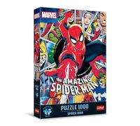 Trefl Premium Plus Quality - Puzzle Marvel: Spider-Man: 1000 Piezas, Serie de Rompecabezas con los Personajes Favoritos, Ajuste Piezas, para Adultos y Niños a Partir de 12 años