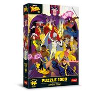 Trefl Premium Plus Quality - Puzzle Marvel: X-Men Team - 1000 Piezas, Serie de Rompecabezas con los Personajes Favoritos, Ajuste Piezas, para Adultos y Niños a Partir de 12 años