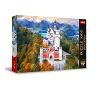 Trefl Premium Plus Quality - Puzzle Photo Odyssey: El Castillo de Neuschwanstein, Alemania - 1000 Piezas, Serie única de fotografías, para Adultos y niños a Partir de 12 años