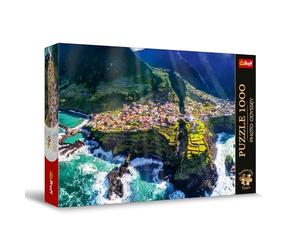 Trefl Premium Plus Quality - Puzzle Photo Odyssey: La Isla de Madeira, Portugal -1000 Piezas, Serie única de fotografías, Ajuste Piezas, para Adultos y niños a Partir de 12 años