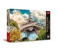 Trefl Premium Plus Quality - Puzzle Photo Odyssey: La Torre Eiffel de París, Francia - 1000 Piezas, Serie única de fotografías, Ajuste Piezas, para Adultos y niños a Partir de 12 años