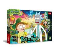 Trefl Premium Plus Quality - Puzzle: Rick y Morty - 1000 Piezas, Serie de Rompecabezas con los Personajes Favoritos, Ajuste Piezas, Partir de 12 años