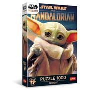 Trefl Premium Plus Quality - Puzzle Star Wars: Grogu - 1000 Piezas, Serie de Rompecabezas con los Personajes Favoritos, Ajuste Piezas, para Adultos y Niños a Partir de 12 años