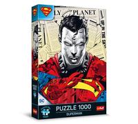 Trefl Premium Plus Quality - Puzzle Superman - 1000 Piezas, Serie de Rompecabezas con los Personajes Favoritos, Ajuste Piezas, para Adultos y Niños a Partir de 12 años