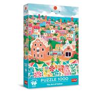Trefl Premium Plus Quality-Puzzle The Art of Colour: Barcelona, España-1000, Serie Repleta de Colores, Ajuste Piezas, para Adultos y Niños a Partir de 12 años, Multicolor (10894)