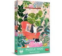 Trefl Premium Plus Quality - Puzzle The Art of Colour: Ningún Lugar como el hogar - 1000 Piezas, Serie Repleta de Colores, Ajuste Piezas, para Adultos y Niños a Partir de 12 años