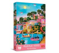 Trefl Premium Plus Quality-Puzzle The Art of Colour: Siros, Grecia-1000, Serie Repleta de Colores, Ajuste Piezas, para Adultos y Niños a Partir de 12 años, Multicolor (10893)