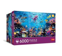 Trefl Premium Plus Quality - Rompecabezas «La Vida en el Arrecife de Coral» - 6000 Piezas, Serie «Motivos atemporales», para Adultos y niños a Partir de 14 años