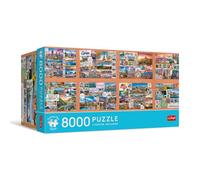 Trefl Premium Plus Quality - Rompecabezas «Postales del Mundo» - 8000 Piezas, Serie «Motivos atemporales», para Adultos y niños a Partir de 15 años