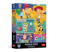 Trefl Premium Plus Calidad - Puzzle Toy Story 5, World of Toys - 1000 Piezas de Rompecabezas de Personajes, para Adultos y niños a Partir de 14 años