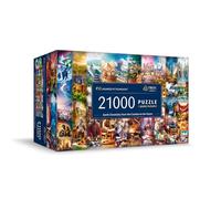 TREFL Prime-Puzzle UFT, Earth Chronicles: from Creation to The Future-21 000 Piezas, puzle Gigante, cartón más Grueso, para Adultos niños Desde los 12 años, Multicolor (81040)