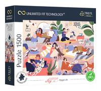 Trefl 1500 Elementos-Cartón Grueso, Bio, Plantas, Relajación, Puzzles Modernos, Entretenimiento Creativo para Adultos y Niños a Partir de 12 Años, Color uft Everyday Joy: Hygge Life (26206)