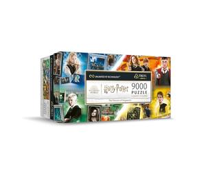 Trefl Prime - Puzzle UFT: Harry Potter, Las Casas de Hogwarts - 9000 Piezas, Puzzle Grande, Cartón Más Grueso, Bio, EKO, Entretenimiento para Adultos y Niños Mayores de 12 años