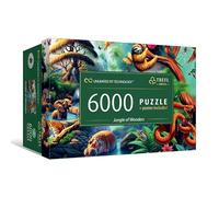 Trefl Prime - Puzzle UFT: Jungle of Wonders - 6000 Piezas, Puzzle Grande, cartón Grueso, para Adultos y niños a Partir de 14 años