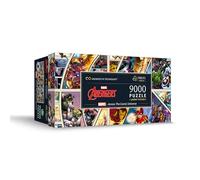 Trefl Prime - Puzzle UFT: Marvel - Across The Comic Universe - 9000 Piezas, Rompecabezas Grande, Bio, EKO, Collage con Superhéroes, Entretenimiento para Adultos y Niños a Partir de 12 Años