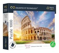 Trefl Prime - Uft Puzzle Romantic Sunset: Colloseum, Rome, Italy - 1000 Piezas, Cartón Más Grueso, Bio, Roma, Italia, Coliseo, Puesta De Sol, Entretenimiento para Adultos Y Niños Mayores De 12 Años