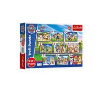 Trefl Puzle 9 en 1 Patrulla canina