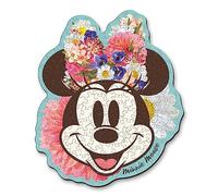 Trefl- Wood Craft Minnie Mouse Puzzles de Contorno de Madera, Multicolor, Grand (20193)