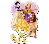 Trefl Disney Princess, adorables princesas-50 Piezas, puzle de Madera, Forma Irregular, 10 figuritas, Rompecabezas Moderno niños a Partir de 5 años, Multicolor (20257)