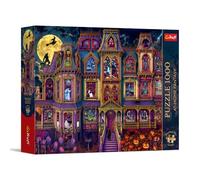 Trefl - Puzzle 1000 Piezas, At-Home Fantasy: La casa de los horrores | Premium Plus, para niños y adultos a partir de 14 años, una serie llena de terror y con una atmósfera oscura, alta calidad