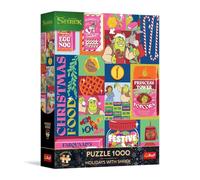 Trefl - Puzzle 1000 Piezas, Navidad con Shrek, Premium Plus | Para niños y adultos 14 años, una serie de rompecabezas con personajes favoritos, piezas que encajan a la perfección