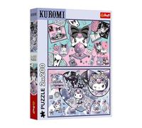 Trefl 2 en 1, travesuras de Kuromi-2 x 200 Piezas-Set de Dos Puzzles para Adolescentes, Multicolor (13345)