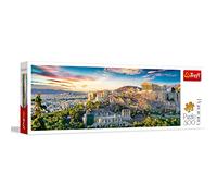 Trefl Puzzle Acrópolis (Atenas) Panorama 500 piezas Calidad premium 10+ años