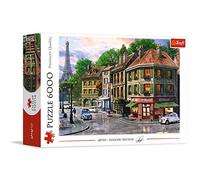 Trefl-6000 Piezas, para Adultos y niños a Partir de 15 años Puzzle, Color Calle de parís